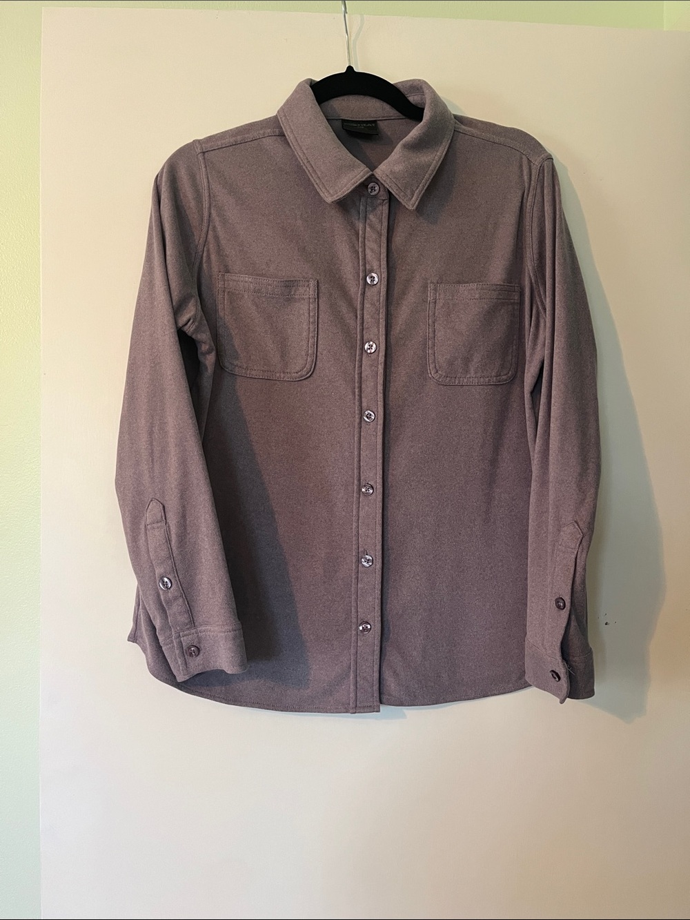 32 Degrees Women's Button-Down Shirt in Purple
